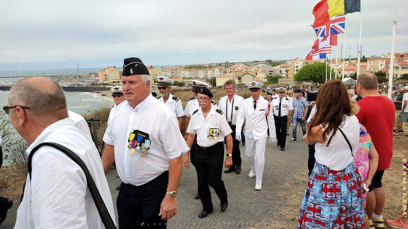 2 Cap Agde - 15 Aout 2023 -  Commemoration Debarquement de Provence  (45).jpg